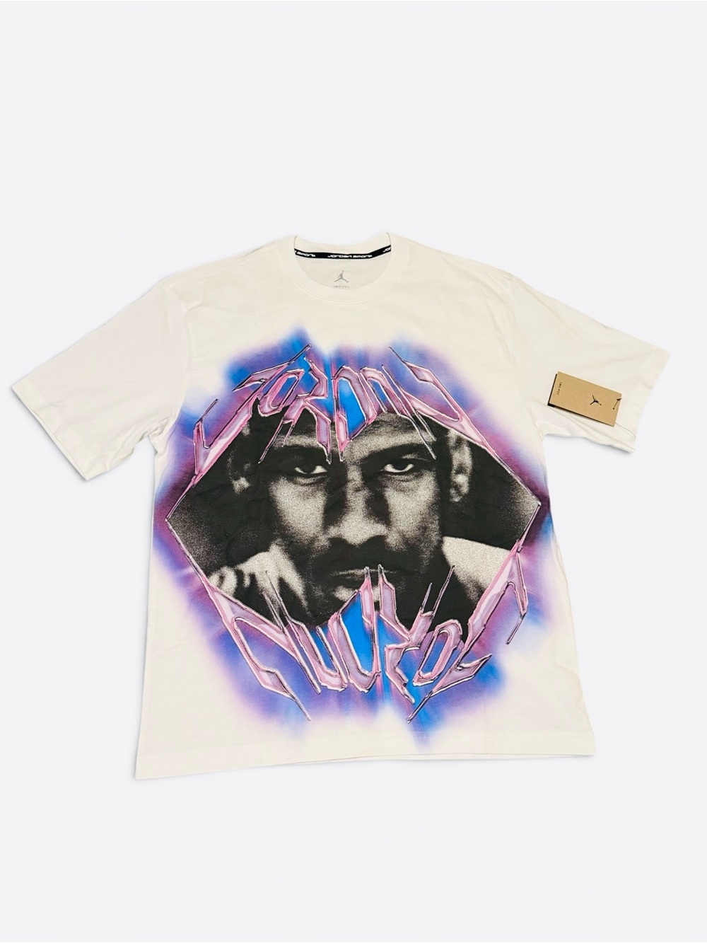 Air Jordan Sport 85 Graphic T-Shirt White Dri-Fit HJ2395-100 size medium NWT